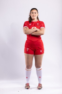 170325 Wales Women 6 Nations Rugby Squad Portraits - Gwennan Hopkins