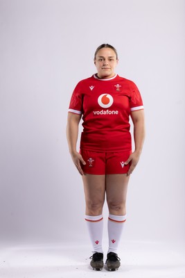 170325 Wales Women 6 Nations Rugby Squad Portraits - Jenni Scoble