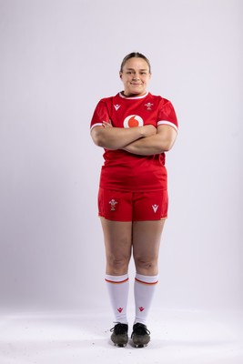 170325 Wales Women 6 Nations Rugby Squad Portraits - Jenni Scoble