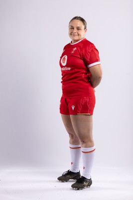 170325 Wales Women 6 Nations Rugby Squad Portraits - Jenni Scoble