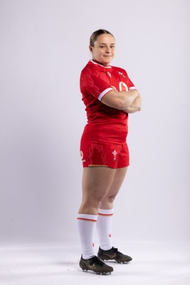 170325 Wales Women 6 Nations Rugby Squad Portraits - Jenni Scoble