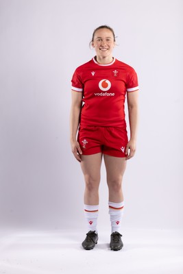 170325 Wales Women 6 Nations Rugby Squad Portraits - Jenny Hesketh