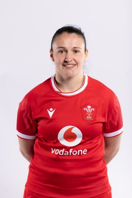 170325 Wales Women 6 Nations Rugby Squad Portraits - Kayleigh Powell