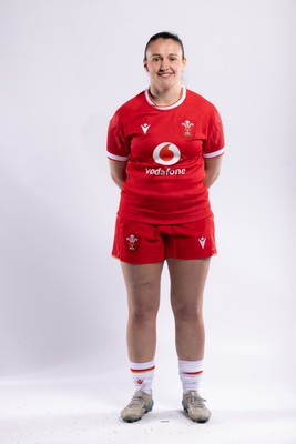 170325 Wales Women 6 Nations Rugby Squad Portraits - Kayleigh Powell