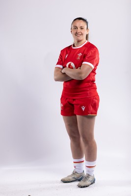 170325 Wales Women 6 Nations Rugby Squad Portraits - Kayleigh Powell