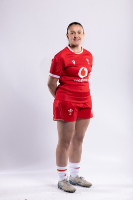 170325 Wales Women 6 Nations Rugby Squad Portraits - Kayleigh Powell