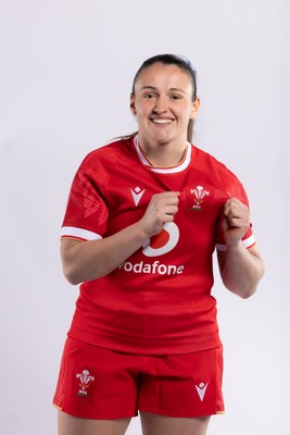 170325 Wales Women 6 Nations Rugby Squad Portraits - Kayleigh Powell