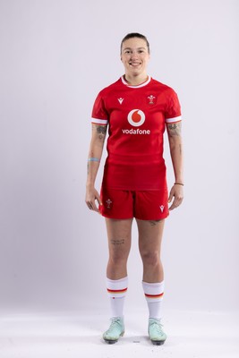 170325 Wales Women 6 Nations Rugby Squad Portraits - Keira Bevan