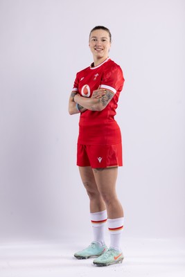 170325 Wales Women 6 Nations Rugby Squad Portraits - Keira Bevan