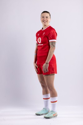 170325 Wales Women 6 Nations Rugby Squad Portraits - Keira Bevan