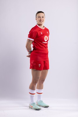 170325 Wales Women 6 Nations Rugby Squad Portraits - Keira Bevan