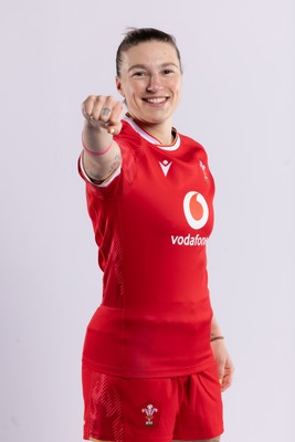 170325 Wales Women 6 Nations Rugby Squad Portraits - Keira Bevan