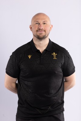 170325 Wales Women 6 Nations Rugby Squad Portraits - Mike Hill, Wales Women forwards coach