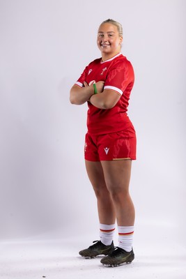 170325 Wales Women 6 Nations Rugby Squad Portraits - Molly Reardon