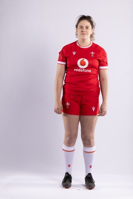 170325 Wales Women 6 Nations Rugby Squad Portraits - Natalia John