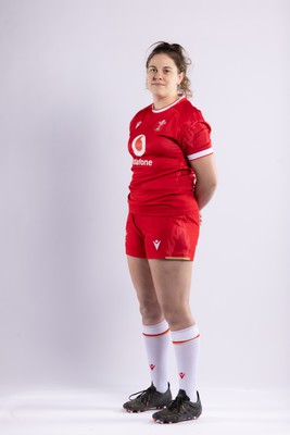 170325 Wales Women 6 Nations Rugby Squad Portraits - Natalia John