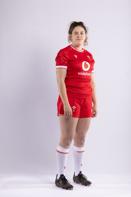 170325 Wales Women 6 Nations Rugby Squad Portraits - Natalia John