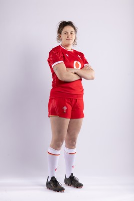 170325 Wales Women 6 Nations Rugby Squad Portraits - Natalia John