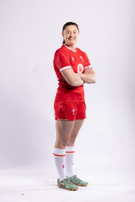 170325 Wales Women 6 Nations Rugby Squad Portraits - Robyn Wilkins