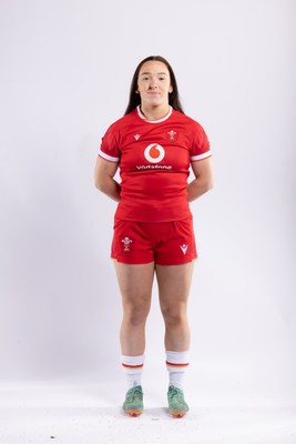 170325 Wales Women 6 Nations Rugby Squad Portraits - Sian Jones