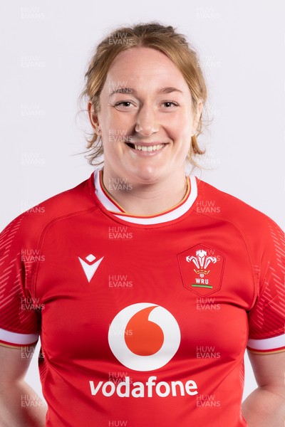 170325 Wales Women 6 Nations Rugby Squad Portraits - Abbie Fleming