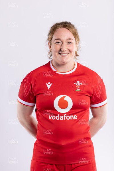 170325 Wales Women 6 Nations Rugby Squad Portraits - Abbie Fleming