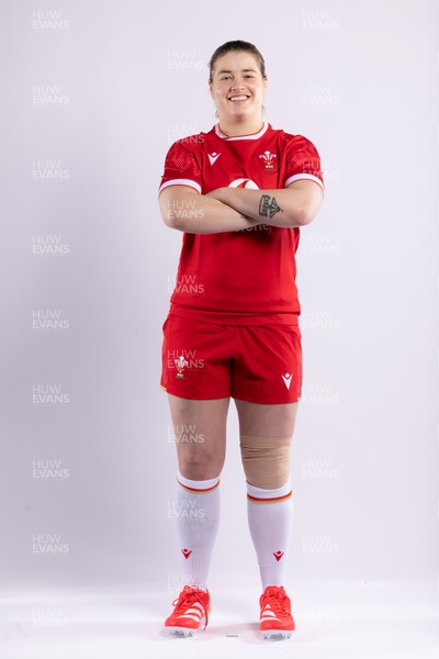 170325 Wales Women 6 Nations Rugby Squad Portraits - Bethan Lewis