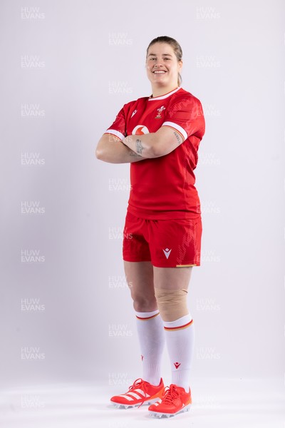 170325 Wales Women 6 Nations Rugby Squad Portraits - Bethan Lewis