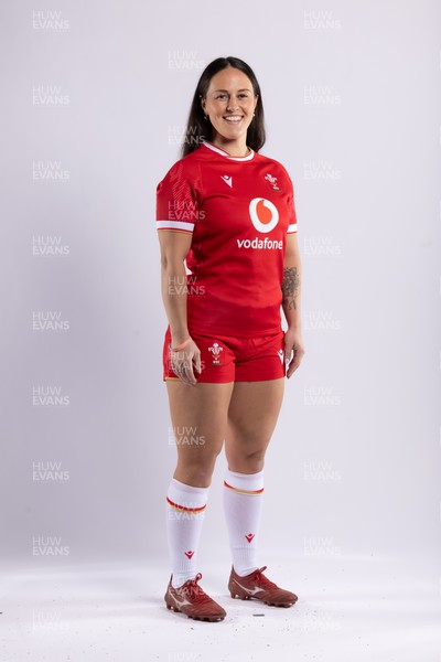 170325 Wales Women 6 Nations Rugby Squad Portraits - Ffion Lewis