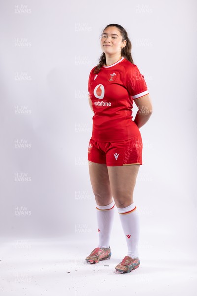 170325 Wales Women 6 Nations Rugby Squad Portraits - Gwennan Hopkins