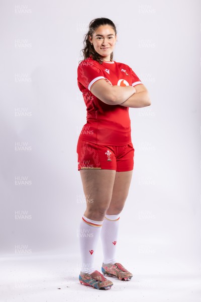 170325 Wales Women 6 Nations Rugby Squad Portraits - Gwennan Hopkins