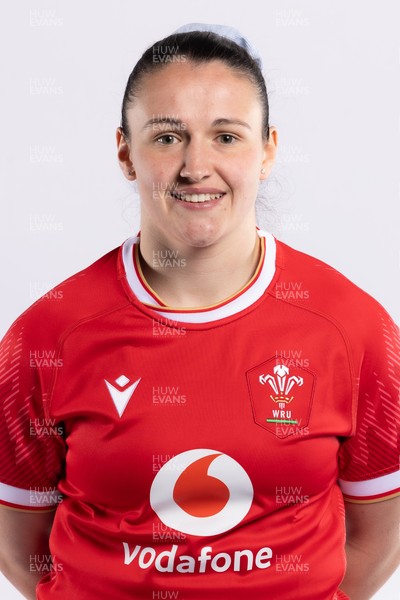 170325 Wales Women 6 Nations Rugby Squad Portraits - Kayleigh Powell