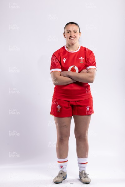 170325 Wales Women 6 Nations Rugby Squad Portraits - Kayleigh Powell