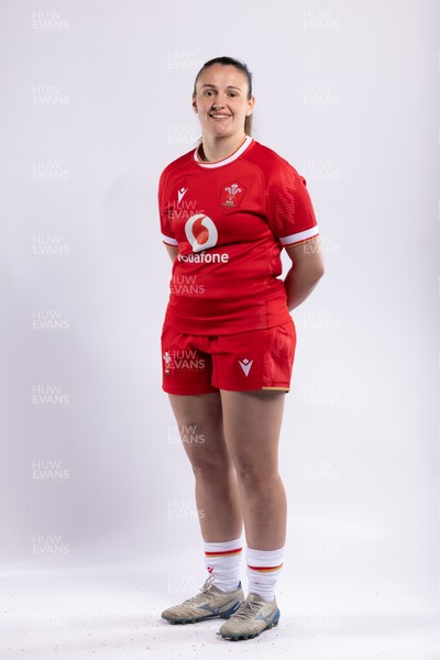 170325 Wales Women 6 Nations Rugby Squad Portraits - Kayleigh Powell