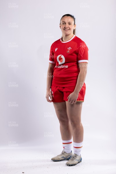 170325 Wales Women 6 Nations Rugby Squad Portraits - Kayleigh Powell