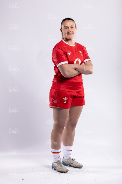 170325 Wales Women 6 Nations Rugby Squad Portraits - Kayleigh Powell