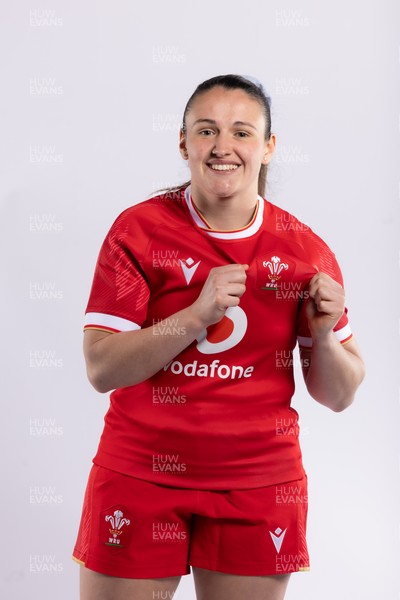 170325 Wales Women 6 Nations Rugby Squad Portraits - Kayleigh Powell