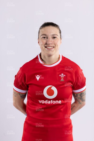 170325 Wales Women 6 Nations Rugby Squad Portraits - Keira Bevan