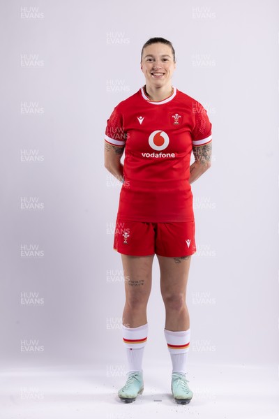 170325 Wales Women 6 Nations Rugby Squad Portraits - Keira Bevan