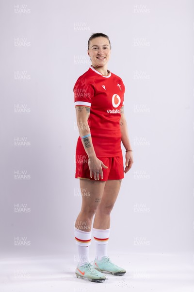 170325 Wales Women 6 Nations Rugby Squad Portraits - Keira Bevan