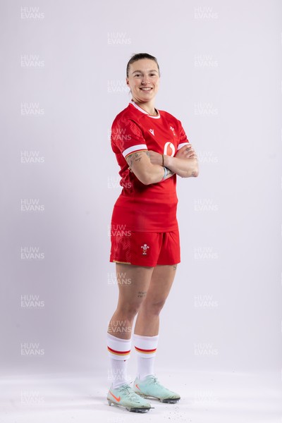 170325 Wales Women 6 Nations Rugby Squad Portraits - Keira Bevan