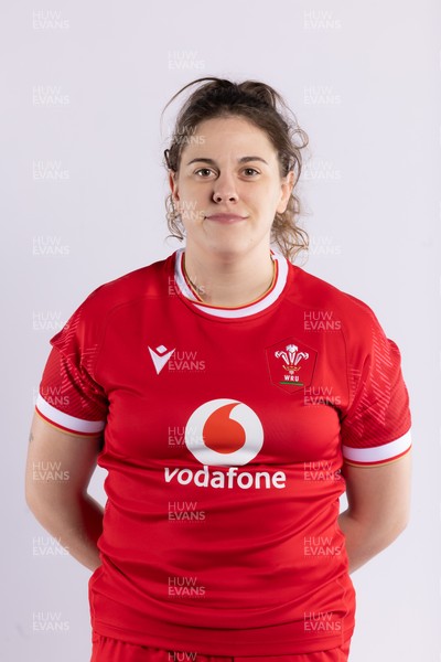 170325 Wales Women 6 Nations Rugby Squad Portraits - Natalia John