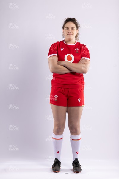 170325 Wales Women 6 Nations Rugby Squad Portraits - Natalia John