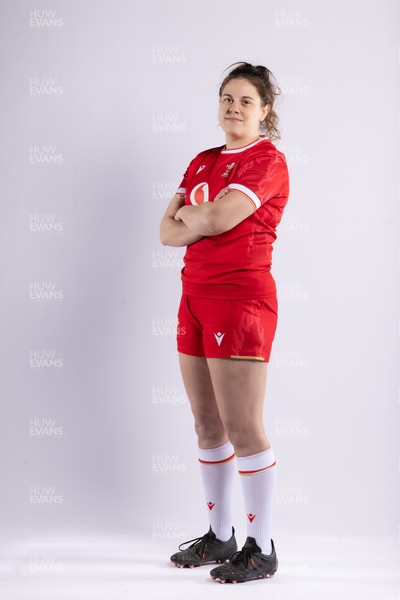 170325 Wales Women 6 Nations Rugby Squad Portraits - Natalia John