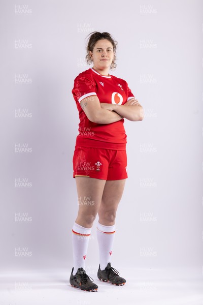 170325 Wales Women 6 Nations Rugby Squad Portraits - Natalia John