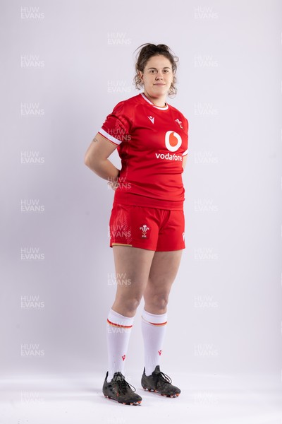 170325 Wales Women 6 Nations Rugby Squad Portraits - Natalia John