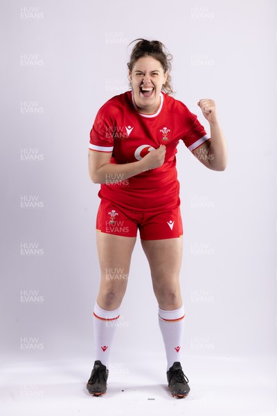 170325 Wales Women 6 Nations Rugby Squad Portraits - Natalia John