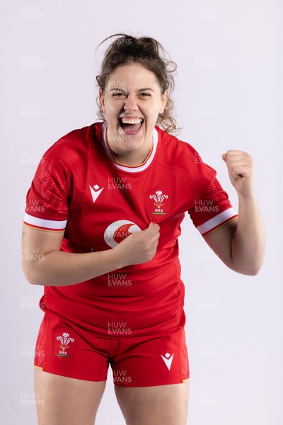 170325 Wales Women 6 Nations Rugby Squad Portraits - Natalia John