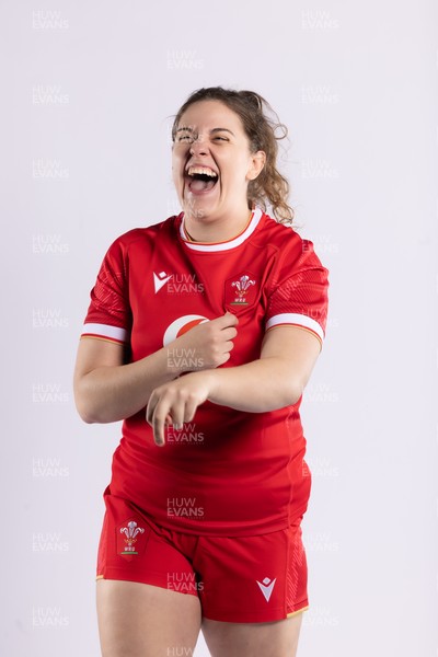 170325 Wales Women 6 Nations Rugby Squad Portraits - Natalia John