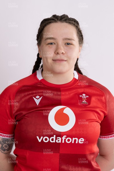 230226 - Wales Senior Women Extended Squad and Staff Portraits - Maisie Davies